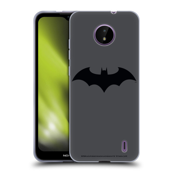 Batman DC Comics Logos Hush Soft Gel Case for Nokia C10 / C20