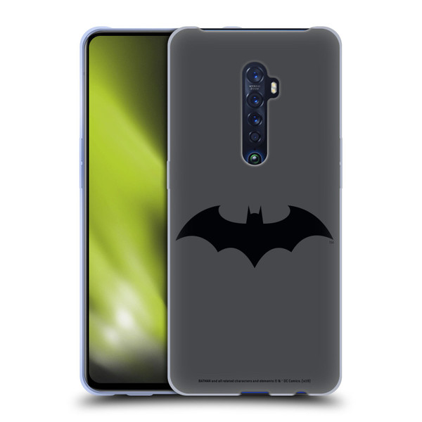 Batman DC Comics Logos Hush Soft Gel Case for OPPO Reno 2