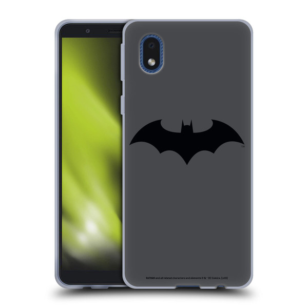 Batman DC Comics Logos Hush Soft Gel Case for Samsung Galaxy A01 Core (2020)