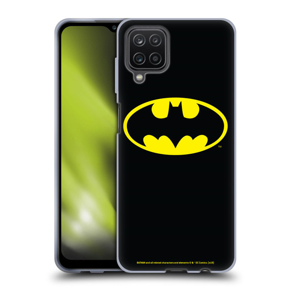 Batman DC Comics Logos Classic Soft Gel Case for Samsung Galaxy A12 (2020)