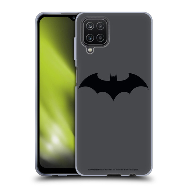 Batman DC Comics Logos Hush Soft Gel Case for Samsung Galaxy A12 (2020)