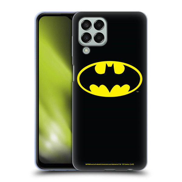Batman DC Comics Logos Classic Soft Gel Case for Samsung Galaxy M33 (2022)