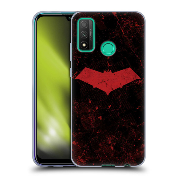 Batman DC Comics Red Hood Logo Grunge Soft Gel Case for Huawei P Smart (2020)