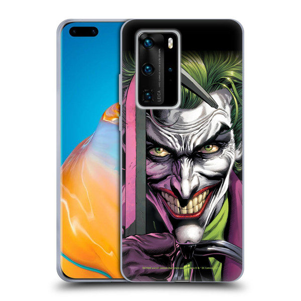 Batman DC Comics Three Jokers The Clown Soft Gel Case for Huawei P40 Pro / P40 Pro Plus 5G