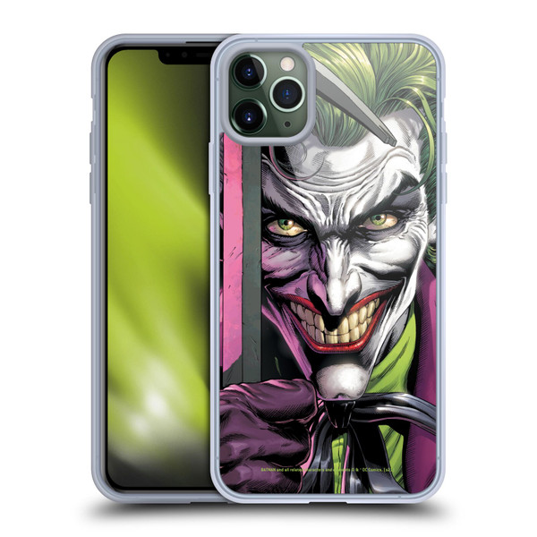 Batman DC Comics Three Jokers The Clown Soft Gel Case for Apple iPhone 11 Pro Max & MagSafe