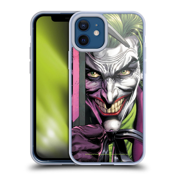 Batman DC Comics Three Jokers The Clown Soft Gel Case for Apple iPhone 12 / iPhone 12 Pro & MagSafe