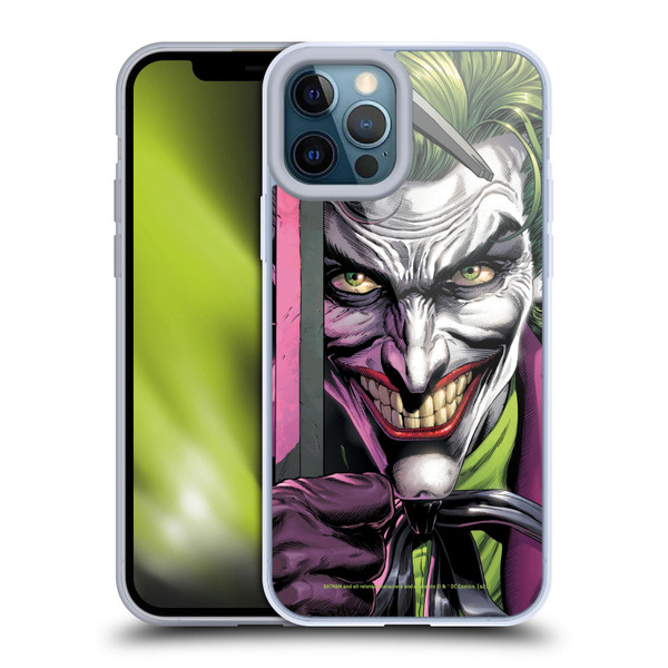 Batman DC Comics Three Jokers The Clown Soft Gel Case for Apple iPhone 12 Pro Max & MagSafe