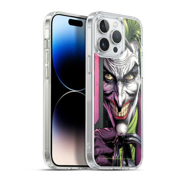 Batman DC Comics Three Jokers The Clown Soft Gel Case for Apple iPhone 13 Pro Max & MagSafe
