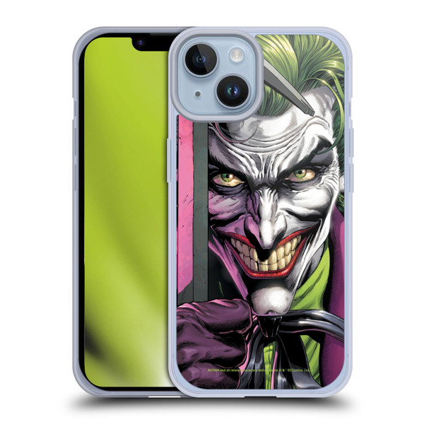 Batman DC Comics Three Jokers The Clown Soft Gel Case for Apple iPhone 14