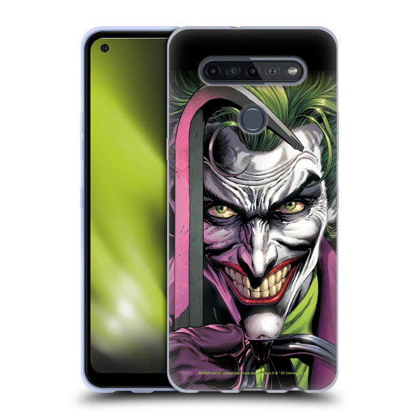 Batman DC Comics Three Jokers The Clown Soft Gel Case for LG K51S