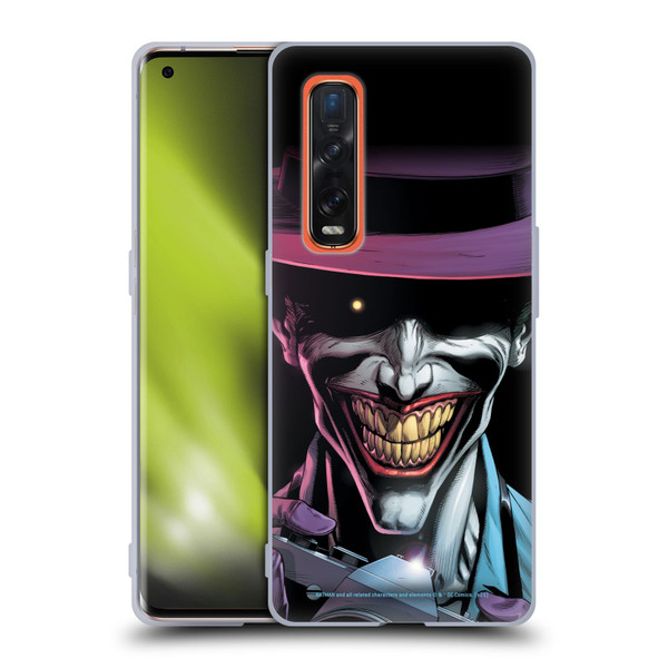 Batman DC Comics Three Jokers The Comedian Soft Gel Case for OPPO Find X2 Pro 5G