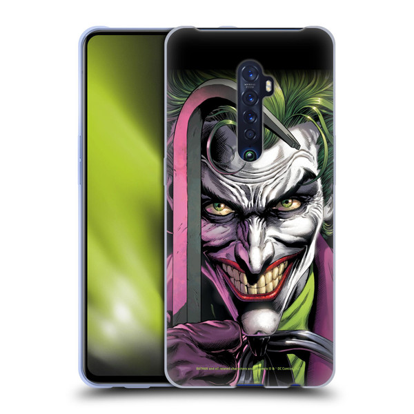 Batman DC Comics Three Jokers The Clown Soft Gel Case for OPPO Reno 2