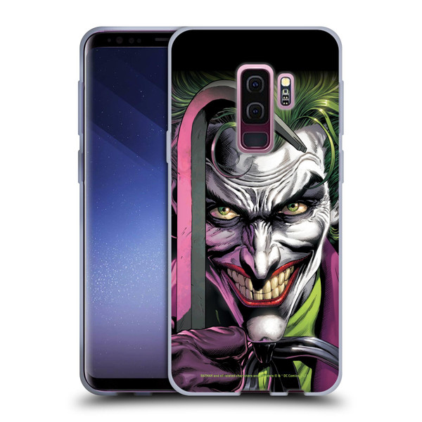 Batman DC Comics Three Jokers The Clown Soft Gel Case for Samsung Galaxy S9+ / S9 Plus