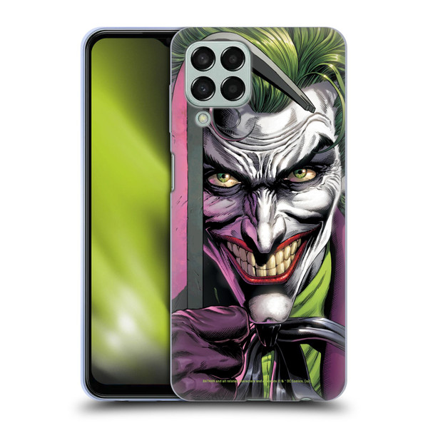 Batman DC Comics Three Jokers The Clown Soft Gel Case for Samsung Galaxy M33 (2022)