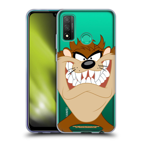 Looney Tunes Characters Tasmanian Devil Soft Gel Case for Huawei P Smart (2020)