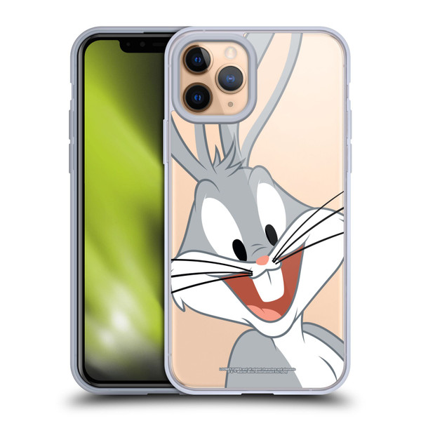 Looney Tunes Characters Bugs Bunny Soft Gel Case for Apple iPhone 11 Pro & MagSafe
