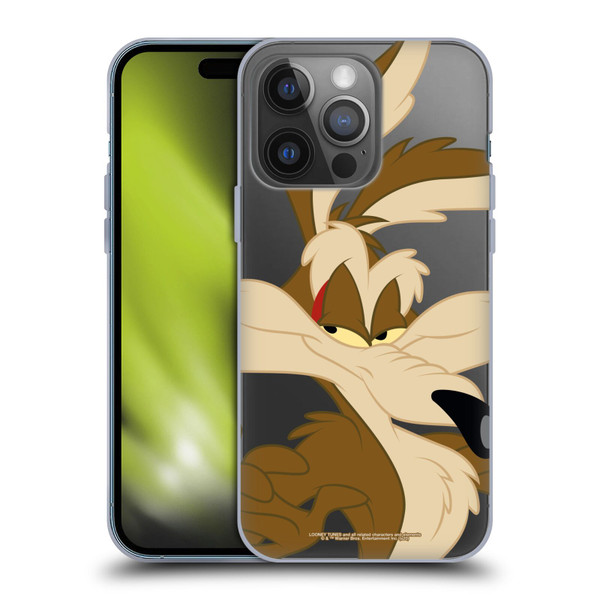 Looney Tunes Characters Wile E. Coyote Soft Gel Case for Apple iPhone 14 Pro