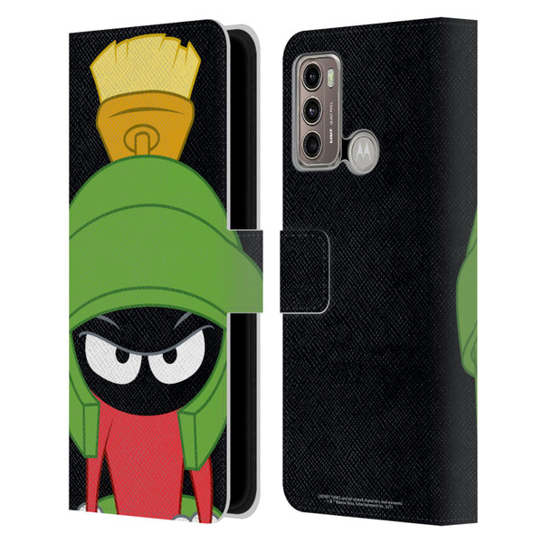 Looney Tunes Characters Marvin The Martian Leather Book Wallet Case Cover For Motorola Moto G60 / Moto G40 Fusion