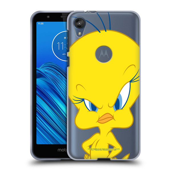 Looney Tunes Characters Tweety Soft Gel Case for Motorola Moto E6