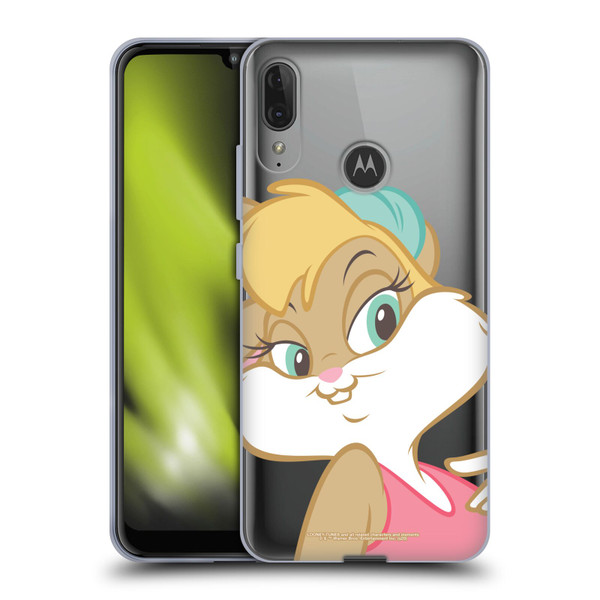 Looney Tunes Characters Lola Bunny Soft Gel Case for Motorola Moto E6 Plus