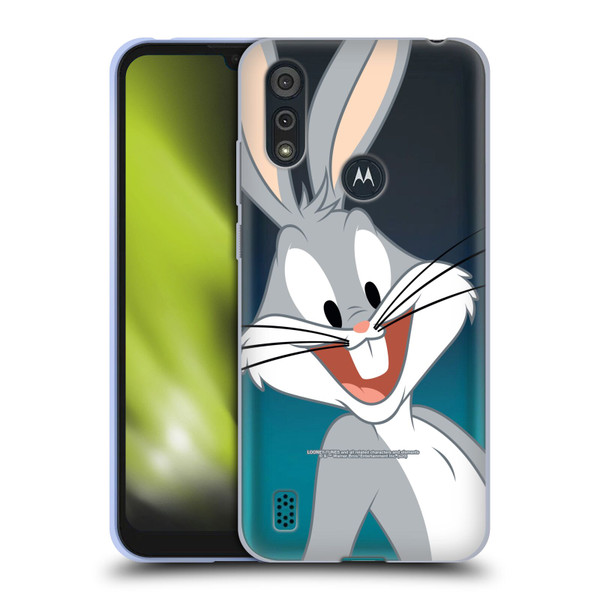 Looney Tunes Characters Bugs Bunny Soft Gel Case for Motorola Moto E6s (2020)