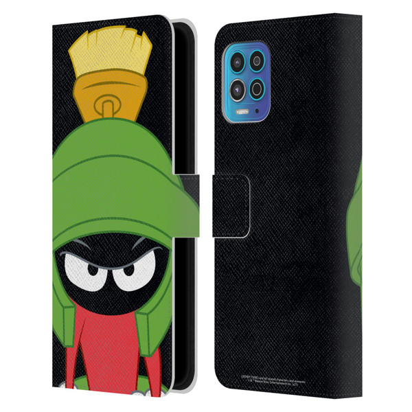 Looney Tunes Characters Marvin The Martian Leather Book Wallet Case Cover For Motorola Moto G100