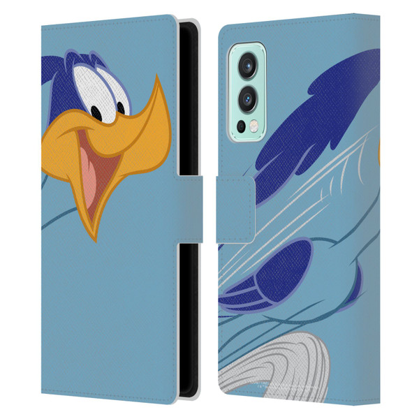 Looney Tunes Characters Road Runner Leather Book Wallet Case Cover For OnePlus Nord 2 5G