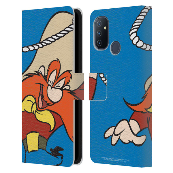 Looney Tunes Characters Yosemite Sam Leather Book Wallet Case Cover For OnePlus Nord N100