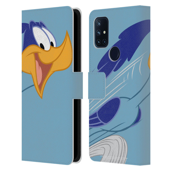 Looney Tunes Characters Road Runner Leather Book Wallet Case Cover For OnePlus Nord N10 5G