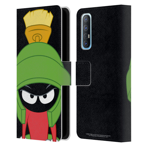 Looney Tunes Characters Marvin The Martian Leather Book Wallet Case Cover For OPPO Find X2 Neo 5G