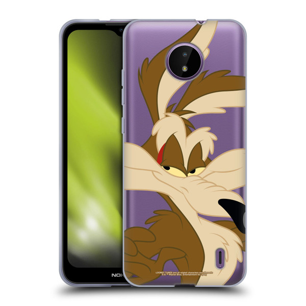 Looney Tunes Characters Wile E. Coyote Soft Gel Case for Nokia C10 / C20
