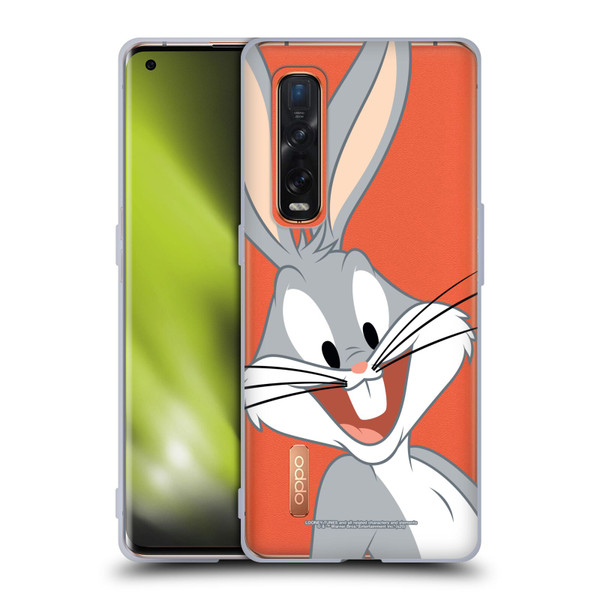 Looney Tunes Characters Bugs Bunny Soft Gel Case for OPPO Find X2 Pro 5G