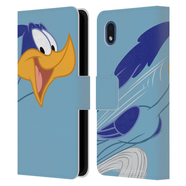 Looney Tunes Characters Road Runner Leather Book Wallet Case Cover For Samsung Galaxy A01 Core (2020)