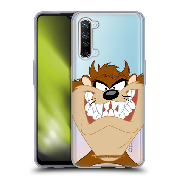 Looney Tunes Characters Tasmanian Devil Soft Gel Case for OPPO Find X2 Lite 5G
