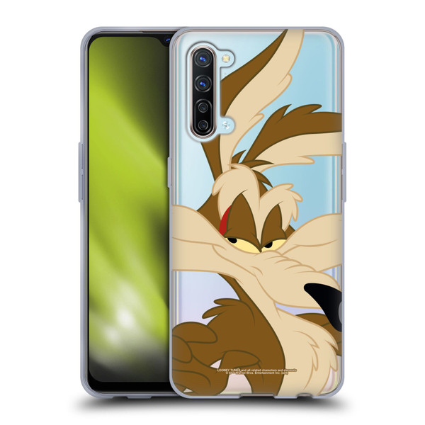 Looney Tunes Characters Wile E. Coyote Soft Gel Case for OPPO Find X2 Lite 5G