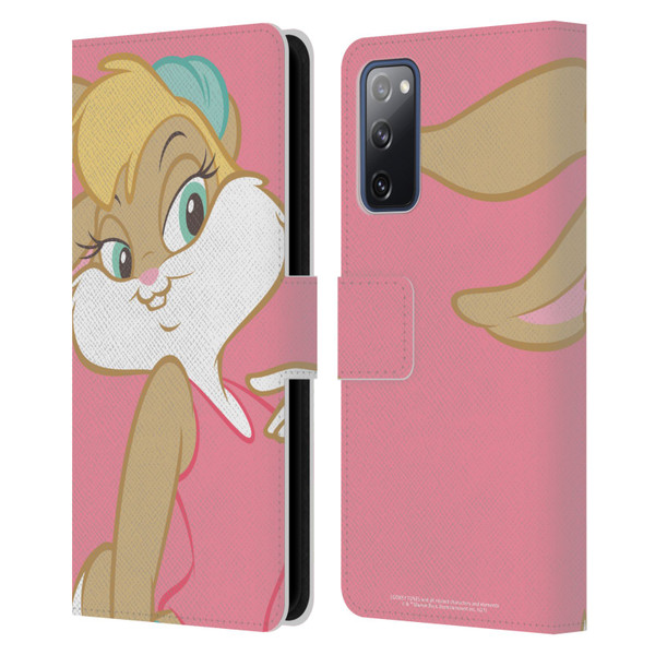 Looney Tunes Characters Lola Bunny Leather Book Wallet Case Cover For Samsung Galaxy S20 FE / 5G