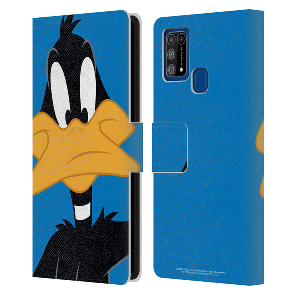Looney Tunes Characters Daffy Duck Leather Book Wallet Case Cover For Samsung Galaxy M31 (2020)