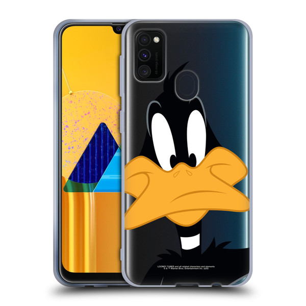 Looney Tunes Characters Daffy Duck Soft Gel Case for Samsung Galaxy M30s (2019)/M21 (2020)