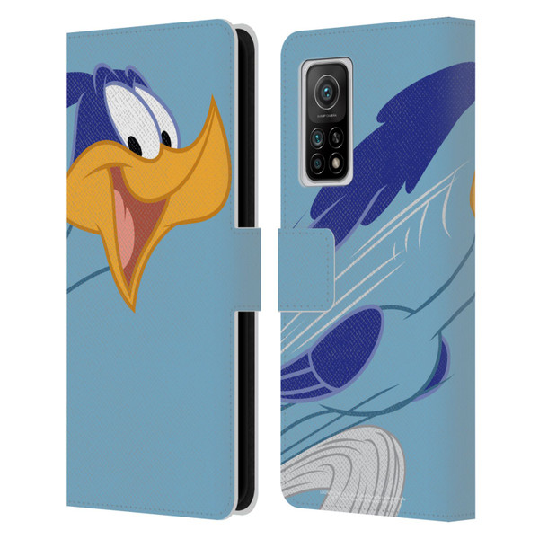 Looney Tunes Characters Road Runner Leather Book Wallet Case Cover For Xiaomi Mi 10T 5G