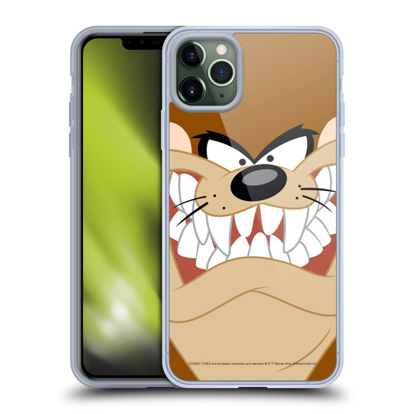 Looney Tunes Full Face Tasmanian Devil Soft Gel Case for Apple iPhone 11 Pro Max