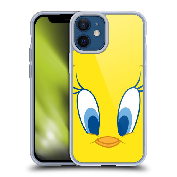 Looney Tunes Full Face Tweety Soft Gel Case for Apple iPhone 12 Mini