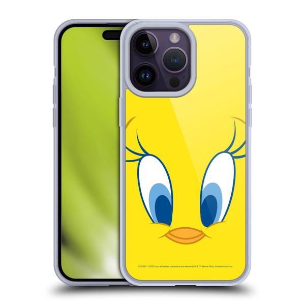 Looney Tunes Full Face Tweety Soft Gel Case for Apple iPhone 14 Pro Max