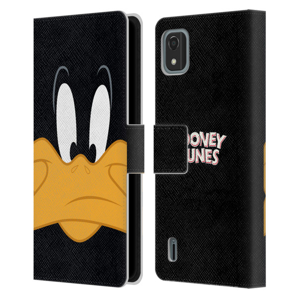 Looney Tunes Full Face Daffy Duck Leather Book Wallet Case Cover For Nokia C2 2nd Edition