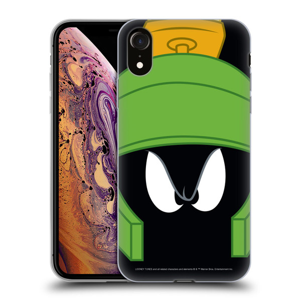 Looney Tunes Full Face Marvin The Martian Soft Gel Case for Apple iPhone XR