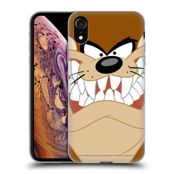 Looney Tunes Full Face Tasmanian Devil Soft Gel Case for Apple iPhone XR