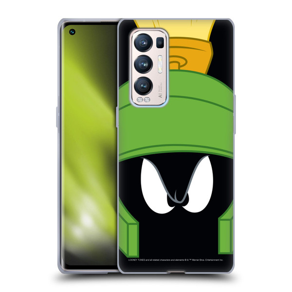 Looney Tunes Full Face Marvin The Martian Soft Gel Case for OPPO Find X3 Neo / Reno5 Pro+ 5G