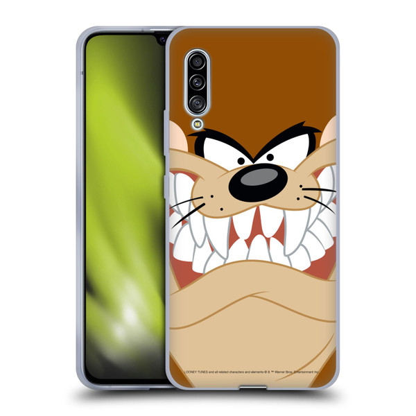 Looney Tunes Full Face Tasmanian Devil Soft Gel Case for Samsung Galaxy A90 5G (2019)