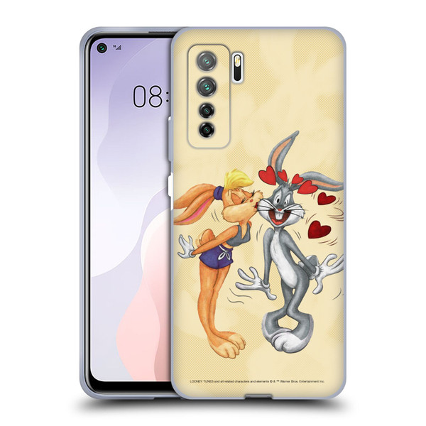 Looney Tunes Season Bugs Bunny And Lola Bunny Soft Gel Case for Huawei Nova 7 SE/P40 Lite 5G