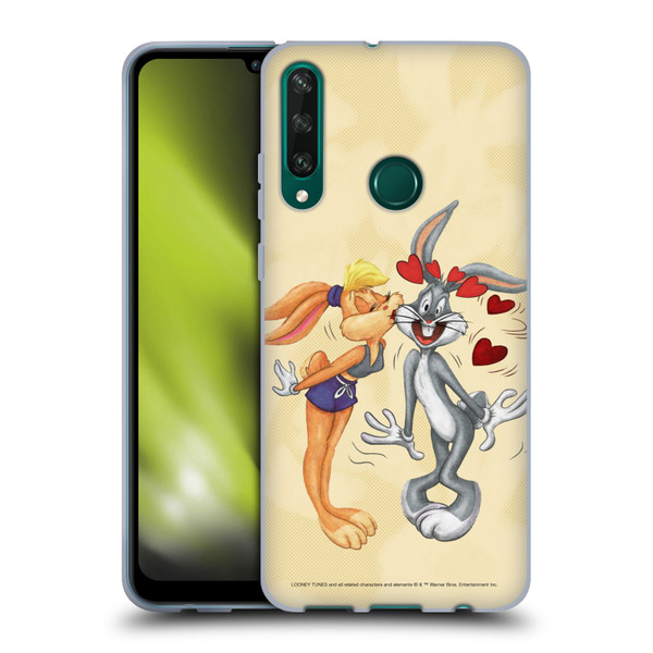 Looney Tunes Season Bugs Bunny And Lola Bunny Soft Gel Case for Huawei Y6p