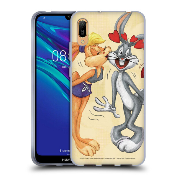 Looney Tunes Season Bugs Bunny And Lola Bunny Soft Gel Case for Huawei Y6 Pro (2019)